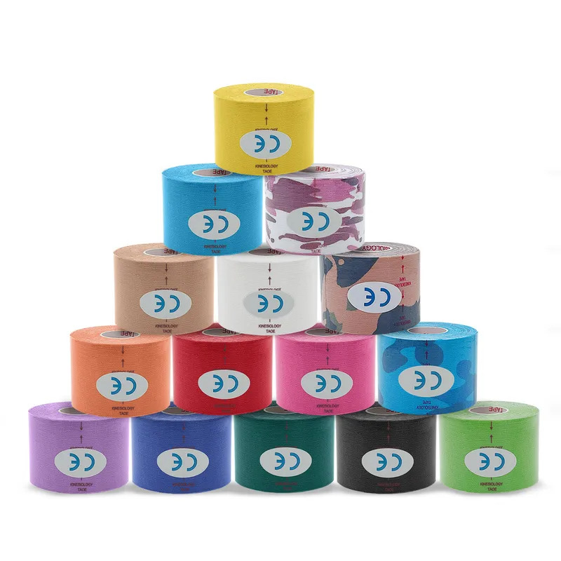 Sports Taping Precut - 1/6 Buah Stiker Pita Kinesiologi Olahraga