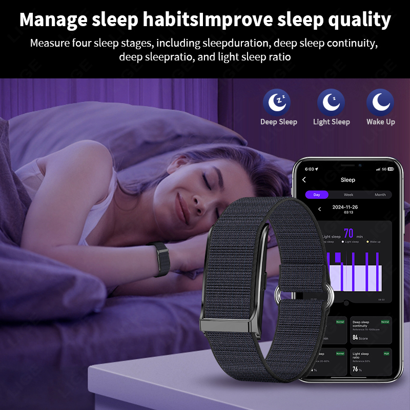 LIGE jam tangan pintar untuk p - Health Wellness Bracelet ulasan dan harga