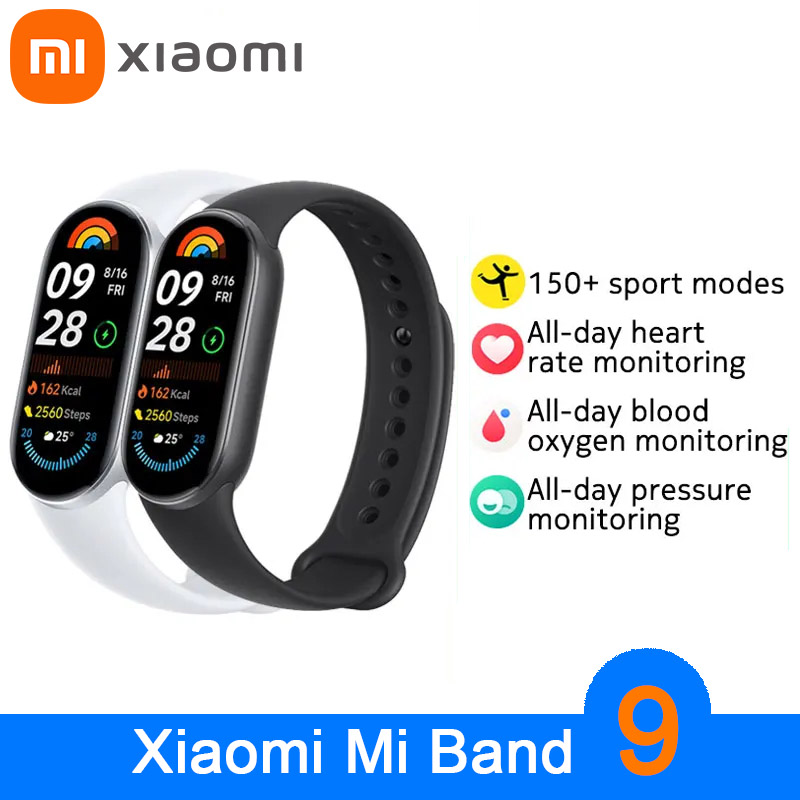 Xiaomi Mi Band 9 Layar AMOLED  - Health Wellness Bracelet ulasan dan harga