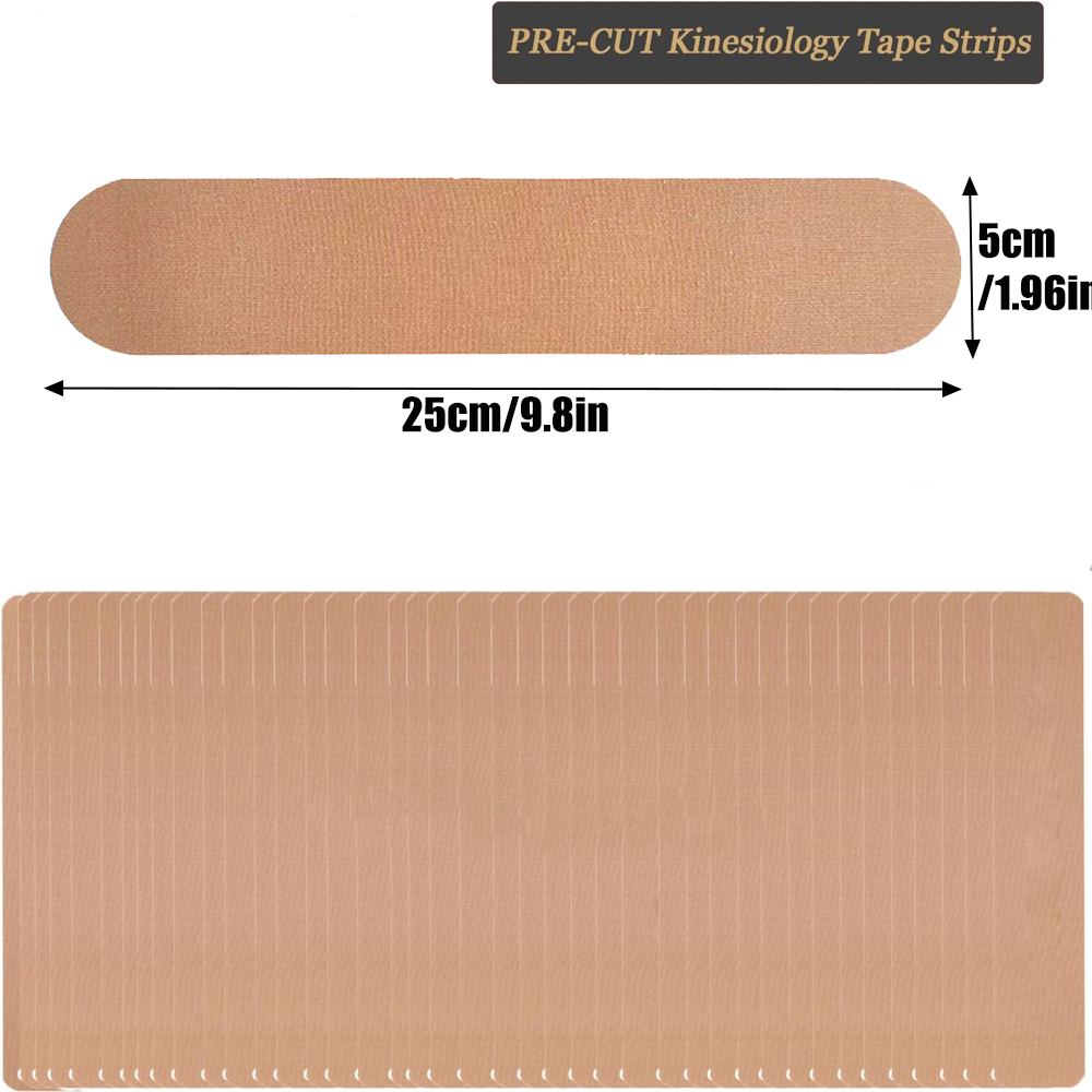 10 PCS Pita Kinesiologi Precut - Sports Taping Precut ulasan dan harga