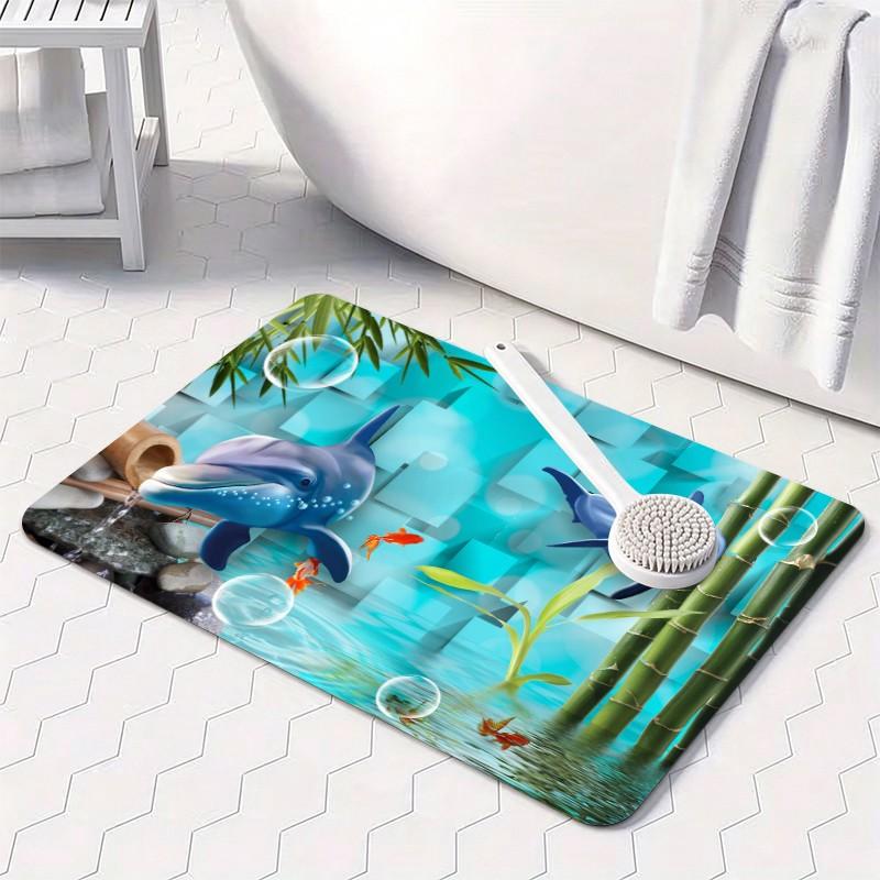 1 Buah Keset Pintu Bambu Motif - Bamboo Bath Mat ulasan dan harga